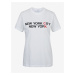 Calvin Klein T-Shirt Logo Text Tee - Women
