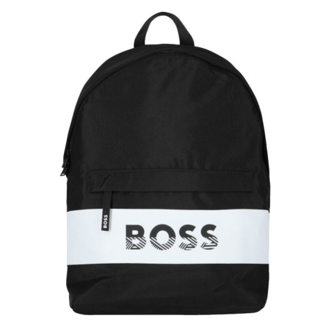 Batoh s logom Boss J20366-09B čierny - Boss Hugo Boss
