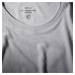 Pánske trekingové tričko Travel 500 s krátkym rukávom z vlny merino sivé