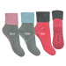 STEVEN Ponožky s ABS Steven-038-19 TS21-ružováS