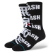 ponožky THE CLASH - RADIO CLASH - Black - STANCE - A556D21RAD-BLK