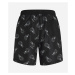 Plavky Karl Lagerfeld Ikonik 2.0 Aop Med Boardshorts Ikonik Outline Aop Black