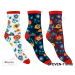 STEVEN Dámske ponožky Steven-118D-038 KI040-fialová