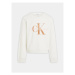 Calvin Klein Jeans Mikina Monogram IG0IG02207 Écru Regular Fit