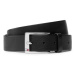 Tommy Hilfiger Pánsky opasok New Aly Belt AM0AM08363 Čierna