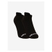 Súprava siedmich párov ponožiek v čiernej farbe Nedeto