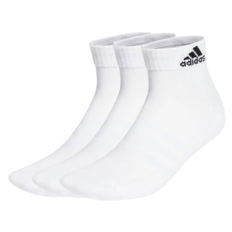 Ponožky adidas Cushioned Sportswear Ankle Socks 3 Pairs White