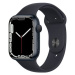 Apple Watch Series 7 45 mm Polnočno sivý hliník s polnočným športovým remienkom