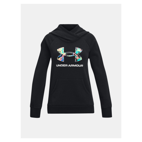 Mikina Under Armour Rival Logo Hoodie - čierna