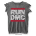 Run-DMC tričko DMC Logo Šedá