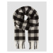 Vlnený šál Woolrich Unisex Woolen Buffalo Scarf