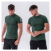 NEBBIA - Športové tričko pánske 326 (dark green) - NEBBIA