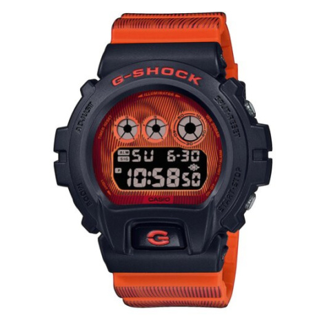 G-Shock Hodinky DW-6900TD-4ER Oranžová Casio