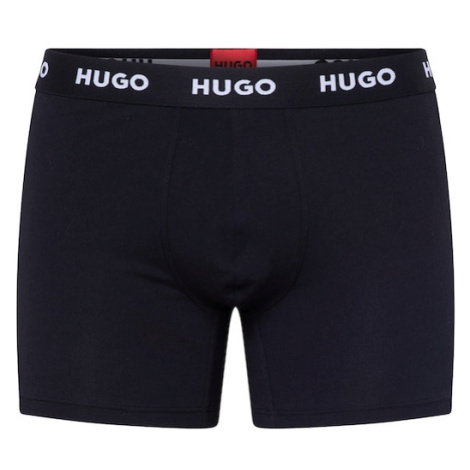 HUGO Boxerky  čierna / biela Hugo Boss