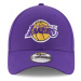 NEW ERA Čiapka '9FORTY NBA THE LEAGUE LA LAKERS'  žltá / tmavofialová / biela