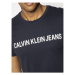 Calvin Klein Jeans Tričko Core Institutional Logo J30J307855 Tmavomodrá Regular Fit