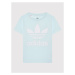 Adidas Tričko Trefoil HS8863 Modrá Regular Fit