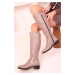Soho Women's Gray Boots 17593
