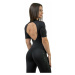 Nebbia Workout Jumpsuit INTENSE Focus Black Fitness nohavice