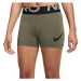 Nike W NP DF GRX SHORT 3 Dámske bežecké šortky, khaki, veľkosť