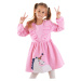 Denokids Glitter Unicorn Girl's Pink Dress