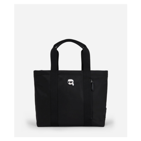 Kabelka Karl Lagerfeld K/Ikonik 2.0 Nylon Zip Tote Black