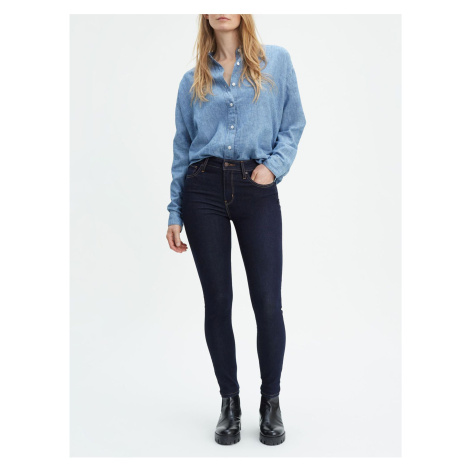 Tmavomodré dámske skinny fit rifle Levi's® 721 Levi´s