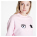Chiara Ferragni Eye Star Brushed Sweatshirt Fairy Tale