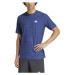 adidas TRAIN ESSENTIALS STRETCH TRAINING TEE Pánske športové tričko, tmavo modrá, veľkosť