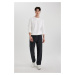 DEFACTO Oversize Fit Pocket Straight Leg Sweatpants