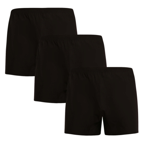 3PACK Men's Shorts Nedeto black