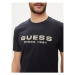 Guess Tričko M4GI61 J1314 Modrá Slim Fit