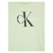 Calvin Klein Jeans Tričko Monogram Logo IU0IU00267 Zelená Regular Fit