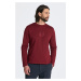 TRIČKO GANT REG TONAL SHIELD LS T-SHIRT PLUMPED RED