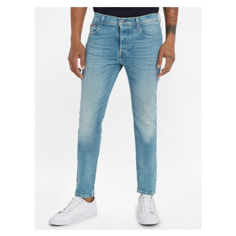 Light blue mens slim fit jeans Tommy Hilfiger - Men