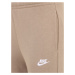 Nike Sportswear Nohavice 'Club Fleece'  kaki / biela