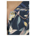 Tmavomodrá kvetovaná nočná košeľa Boyfriend NDW SSL