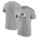 Colorado Avalanche pánske tričko Primary Logo Graphic T-Shirt Sport Gray Heather