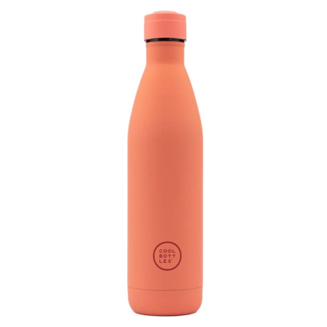 Cool Bottles Nerezová termolahev Pastel třívrstvá 750 ml - oranžová