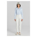 DŽÍNSY GANT SLIM CROPPED WHITE JEANS biela