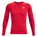 Pánske kompresné tričko s dlhým rukávom UNDER ARMOUR UA HG Armour Comp LS-RED