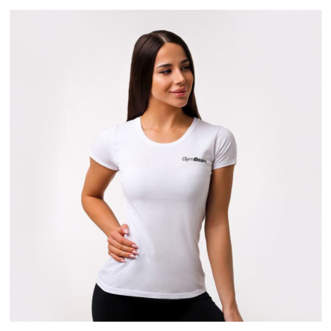 GymBeam Dámske tričko Basic White  M