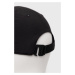 Detská baseballová čiapka The North Face čierna farba, s potlačou