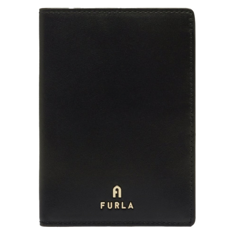 Obal na pas - FURLA CAMELIA S PASSPORT HOLDER čierny