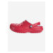 Classic Fuzz Lined Clog Crocs Crocs Červená