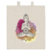 Bavlnená nákupná taška prírodná s potlačou New Baby Mandala, 20C35963