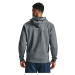 Mikina Under Armour Rival Fleece Fz Hoodie Pitch Gray Light Heather