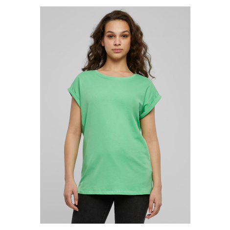 Women's Ghostgreen T-shirt with extended shoulder Urban Classics