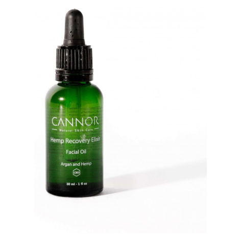 Cannor Konopný regeneračný elixír – pleťový olej s CBD – 30 ml