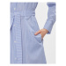 Tommy Hilfiger Košeľové šaty Essential WW0WW41001 Modrá Regular Fit